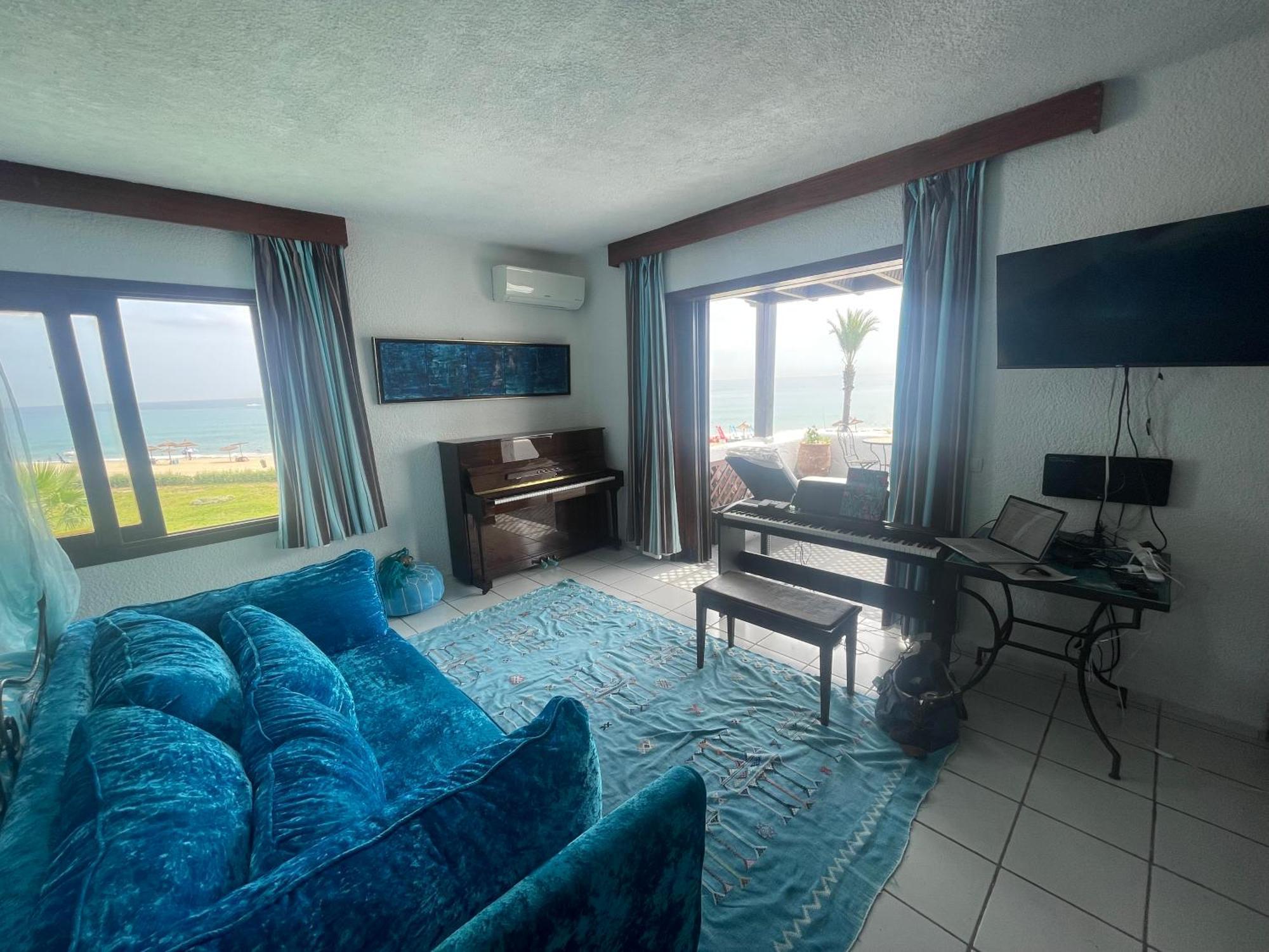 Villa Eden Park Sur La Plage Fnideq Esterno foto